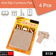 FURNITURE PAD SQUARE FELT PADS FLOOR PROTECTOR PAD FOR HOME & ALL FURNITURE USE (Pack Of 4 Pc)