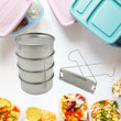 Double Wall Insulated Tiffin with Handle (1 Pc): Stackable, Hot Food Container