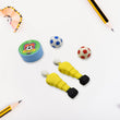 Stationary Kit Football & Basketball Theme Stationary Set For Kids, Pencil, Sharpener, Eraser Set For Kids, Boys & Girls, Birthday Return Gift Stationary Set