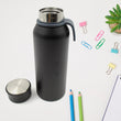 Vacuum Stainless Steel Water Bottle With Carry Handle, Fridge Water Bottle, Leak Proof, Rust Proof, Cold & Hot | Leak Proof | Office Bottle | Gym | Home | Kitchen | Hiking | Trekking | Travel Bottle (500ML)