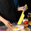 Spatula Kitchen Omelet Turner Silicone Non-Stick Omelet Scraper Silicone Pigment Scraper with Non Slip Grip for Kitchen Omelet Pancake