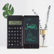 Foldable Calculator With 6 Inch LCD Tablet Digital Drawing Pad Stylus Pen Erase Button Lock Function Smart Calculator   -01