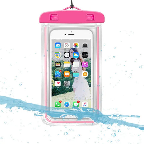 Waterproof Pouch Zip Lock Mobile Cover Under Water Mobile Case For All Type Mobile Phones