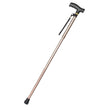 Foldable Walking Cane for Men, Women - Fold-up, Collapsible, Lightweight, Adjustable, Portable Hand Walking Stick - Balancing Mobility Aid - Sleek, Comfortable T Handles