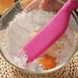 Spatula Kitchen Omelet Turner Silicone Non-Stick Omelet Scraper Silicone Pigment Scraper with Non Slip Grip for Kitchen Omelet Pancake