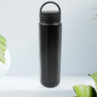 Vacuum Stainless Steel Water Bottle With Carry Handle, Fridge Water Bottle, Leak Proof, Rust Proof, Cold & Hot | Leak Proof | Office Bottle | Gym | Home | Kitchen | Hiking | Trekking | Travel Bottle (550 ML )