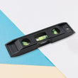 Plastic Torpedo Level, Spirit Level 3 Bubble Level Torpedo Plastic Level Bubble Measuring Tool