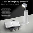 4 in 1 Creative desk Lamp, Rechargeable LED Table Flashlight Eye Protection Table Lamp Power Bank Handheld Desk Night Lamp Portable Torch Light with Adjustable Light Head for Home Kids Room Bedroom Office