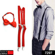 Fashion Accessories Suspenders for Men: Button Pant Braces Clothes Accessory with Elastic, Y Back Design - Regular and Tall Sizes Mix color (1pc)