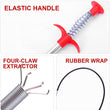 Multifunctional Cleaning Claw Pilpe Cleaner Drainage Block Remover Drain Spring Pipe Dredging Tool, Drain Cleaning Tool for Hair Drain Drain Cleaner Sticks drain pipe clearer (290 Cm)