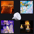 Set of 12 Flameless Floating Candles Battery Operated Tea Lights Tealight Candle - Decorative, Wedding.( Diya , Divo , Diva , Deepak , Jyoti ,)