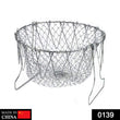 139 Foldable Strainer Chef Basket DeoDap