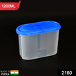 2180 Plastic Storage Containers with Lid (1200 ML) DeoDap