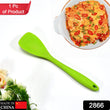 2866 Silicone Spoonula, Spatula Spoon, High Heat Resistant, Non Stick Rubber Utensil DeoDap