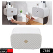 7676 Toilet Paper Holder No Drilling with Drawer and Multifunctional Storage Box for Bathroom, DeoDap