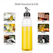 2346 Oil Dispenser Transparent Plastic Oil Bottle |  1 Liter DeoDap