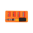 9174 Screwdriver Set, Steel 21 in 1 with 20 Screwdriver Bits DeoDap