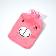 6502 Pink small Hot Water Bag with Cover for Pain Relief, Neck, Shoulder Pain and Hand, Feet Warmer, Menstrual Cramps. DeoDap