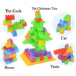 3914 100 Pc Train Blocks Toy used in all kinds of household and official places specially for kids and children for their playing and enjoying purposes. DeoDap