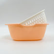 2785 2 In 1 Basket Strainer To Rinse Various Types Of Items Like Fruits, Vegetables Etc. DeoDap