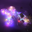 3388 8 Feet 12 Wish Heart Ball String LED Lights With Color Box for Home Decoration, Diwali & Wedding LED Christmas Light Indoor and Outdoor Light ,Festival Decoration (Wishing Ball Multicolor)