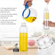 2346 Oil Dispenser Transparent Plastic Oil Bottle |  1 Liter DeoDap