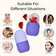 1224P BEAUTY ICE ROLLER FOR FACE MASSAGER & EYE REUSABLE FACE ROLLERS FACIAL ROLLER ( Purple Color) DeoDap