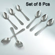 2779 (set of 8pc) small tea spoon Set for Tea, Coffee, Sugar & Spices, Small Spoons DeoDap
