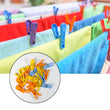 1377 Heavy Duty Anti Rust Cloth Clip Quilt Drying Pins Multipurpose Clothes Pins For Indoor and Outdoor Use Strong and Durable Plastic Clips for Clothes Drying, Hanging And Organizing DeoDap