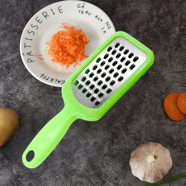 2586 Plastic Vegetable Kitchen Grater/cheese Shredder With Grip Handle DeoDap