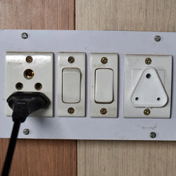 1231a Baby Safety Big Electrical Socket Cover, Outlet Plug Protector for Child Proofing in Home, School Office (6pc Set)