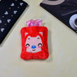 6523 Pink Cat small Hot Water Bag with Cover for Pain Relief, Neck, Shoulder Pain and Hand, Feet Warmer, Menstrual Cramps. DeoDap