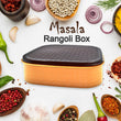 2543 Masala Rangoli Box Dabba for keeping Spices DeoDap