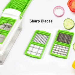 5236 8 in 1 Multi-Purpose Vegetable and Fruit Chopper nicer dicer DeoDap