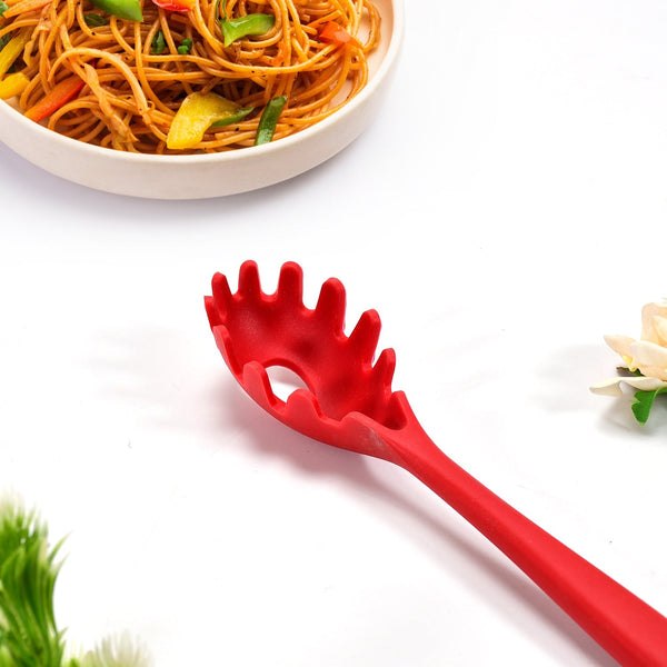 2896 SILICONE PASTA FORK SPAGHETTI SERVER | PASTA SERVER. DeoDap