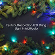 8342 9Mtr Home Decoration Diwali & Wedding LED Christmas String Light Indoor and Outdoor Light ,Festival Decoration Led String Light, Multi-Color Light 8MM (90L 9 Mtr)