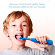 7265 Electric Toothbrush for Kids and Adults Travel Portable Toothbrush With Extra 1 Brush Heads With 2 Battery