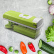 5478 Vegetable Multifunctional Chopper & Adjustable Slicer with Storage Container, Household Kitchen for Cutter, Grater, Peeler, Chipser, Chopper