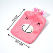 6502 Pink small Hot Water Bag with Cover for Pain Relief, Neck, Shoulder Pain and Hand, Feet Warmer, Menstrual Cramps. DeoDap