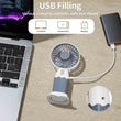 479 Mini Fan Rechargeable Table Fan Handheld Fan USB Fan Desk Fan Cooling Fan For Home , Office , Car, & Multi Use Fan DeoDap