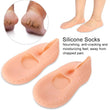 6037 Anti Crack silicone Gel Foot Protector Moisturising Socks DeoDap