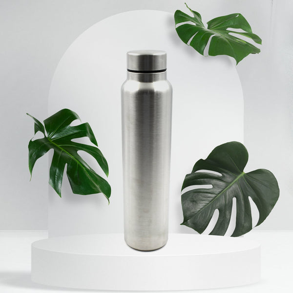 6893 Fridge Water Bottle, Stainless Steel Water Bottles, Flasks for Tea Coffee, Hot & Cold Drinks, BPA Free, Leakproof, Portable For office/Gym/School 1000 ML