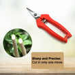 9135 Heavy Duty Stainless Steel Cutter, Non‑slip Trimming Scissors Durable Not Easy To Wear for Gardening Pruning Of Fruit Trees Flowers and Plants