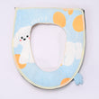 4057 Toilet Seat Cover Washable Cover With Zip  For Toilet Use Cover DeoDap