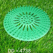 4738 Shower Drain Cover Used for draining water present over floor surfaces of bathroom and toilets etc. DeoDap