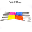 2597 Vegetable Knife For Easily Cutting Vegetable or Fruits (Pack Of 12Pcs) DeoDap