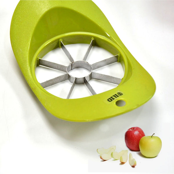 2772 Stainless Steel Apple Cutter with Push Stand DeoDap