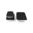 2748C 3 Pcs Square Shape Food Grocery Storage Container DeoDap