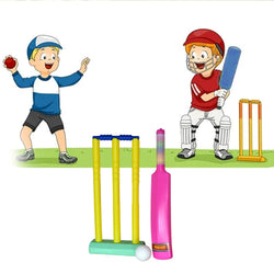 8027 Plastic Cricket Bat Ball Set for Boys and Girls DeoDap