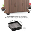 1124 Premium Multipurpose Heavy Duty Cupboard/Refrigerator/Sofa Base Stand - Set of 4 Pcs DeoDap